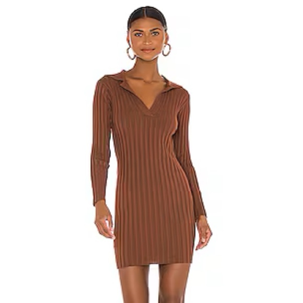 Tularosa Revolve Valen knit ribbed mini dress